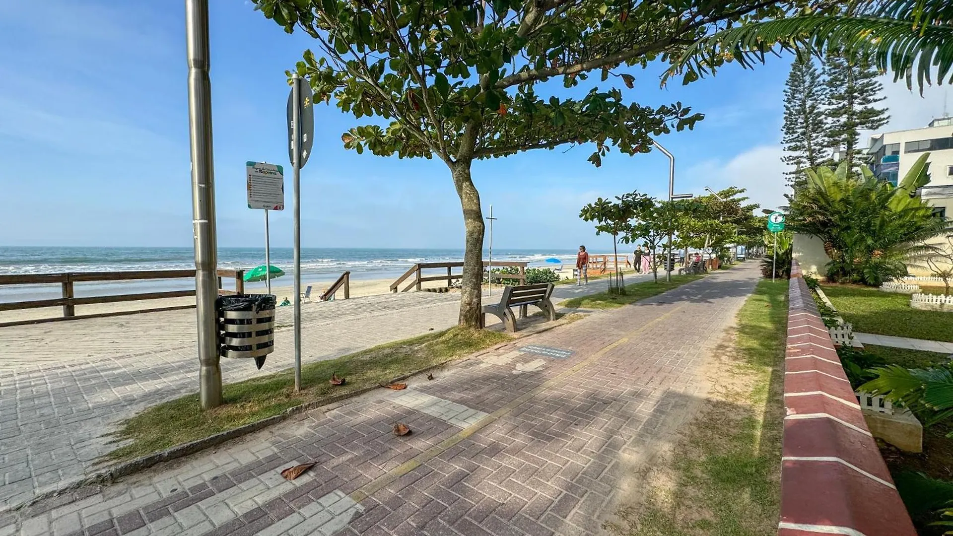 Pe Na Areia 30 Passos Do Mar Apto 101 ايتابيما شقة
