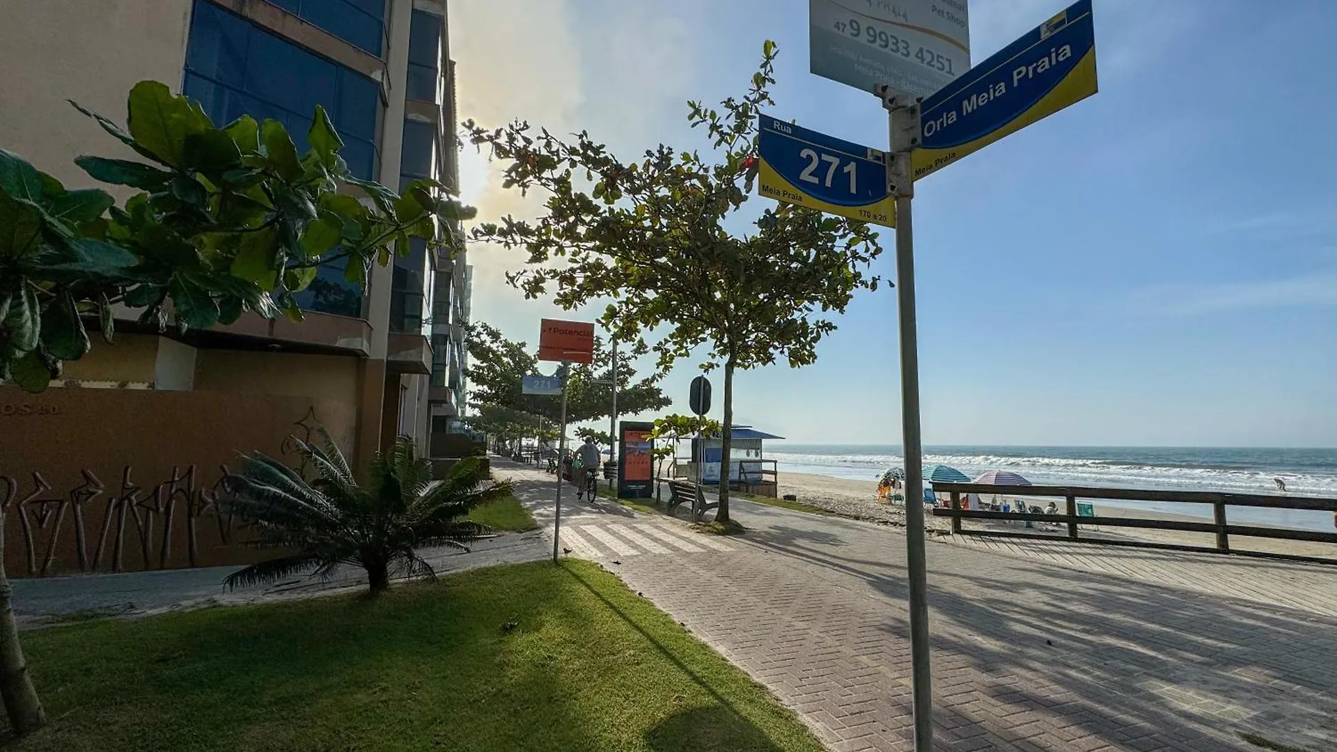 Pe Na Areia 30 Passos Do Mar Apto 101 ايتابيما 0*,